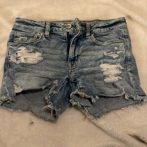American eagle ripped shorts